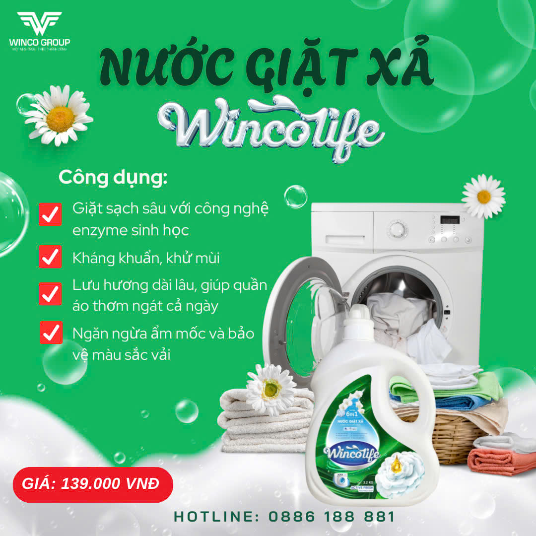 NƯỚC GIẶT XẢ 6 IN 1