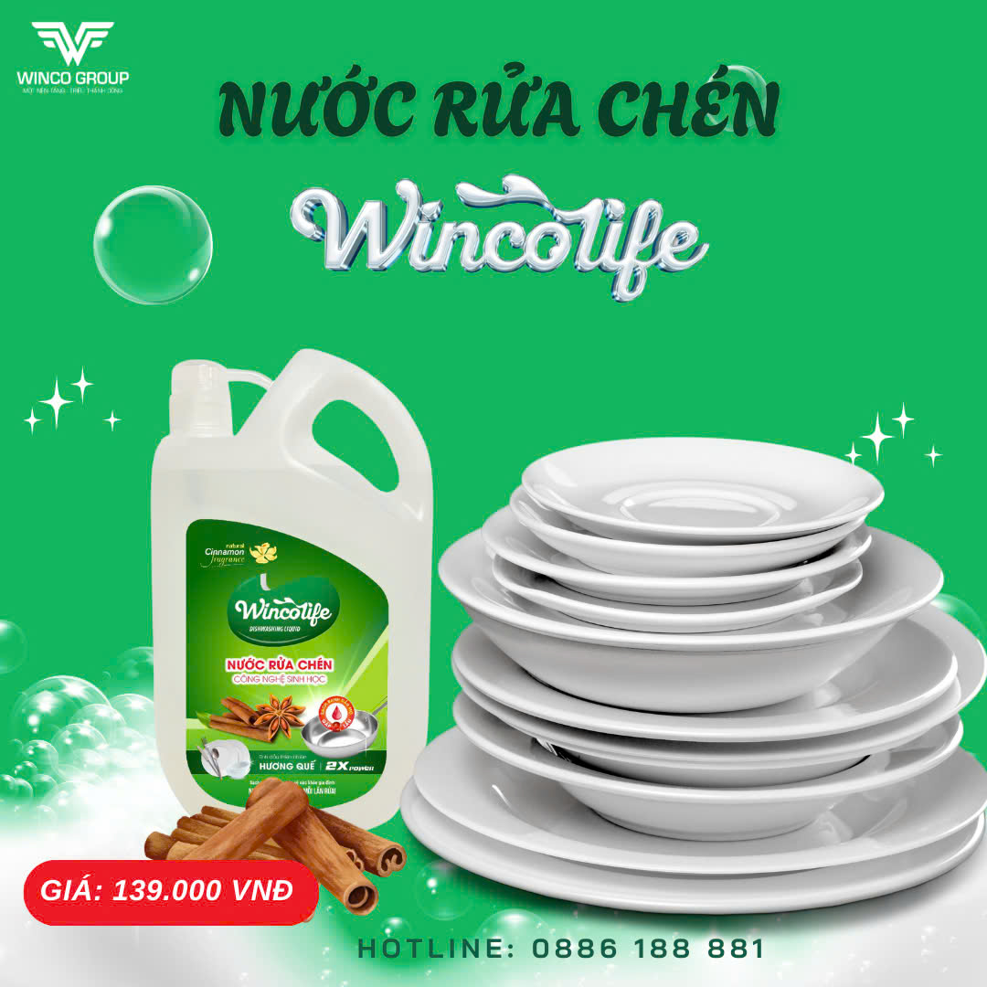 NƯỚC RỬA CHÉN CAO CẤP