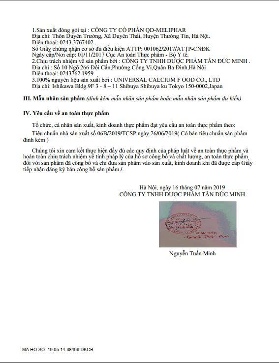 BỘT UNICAL FOR RICE (CANXI CƠM NHẬT BẢN) Mua 5 tặng 1 (freeship)