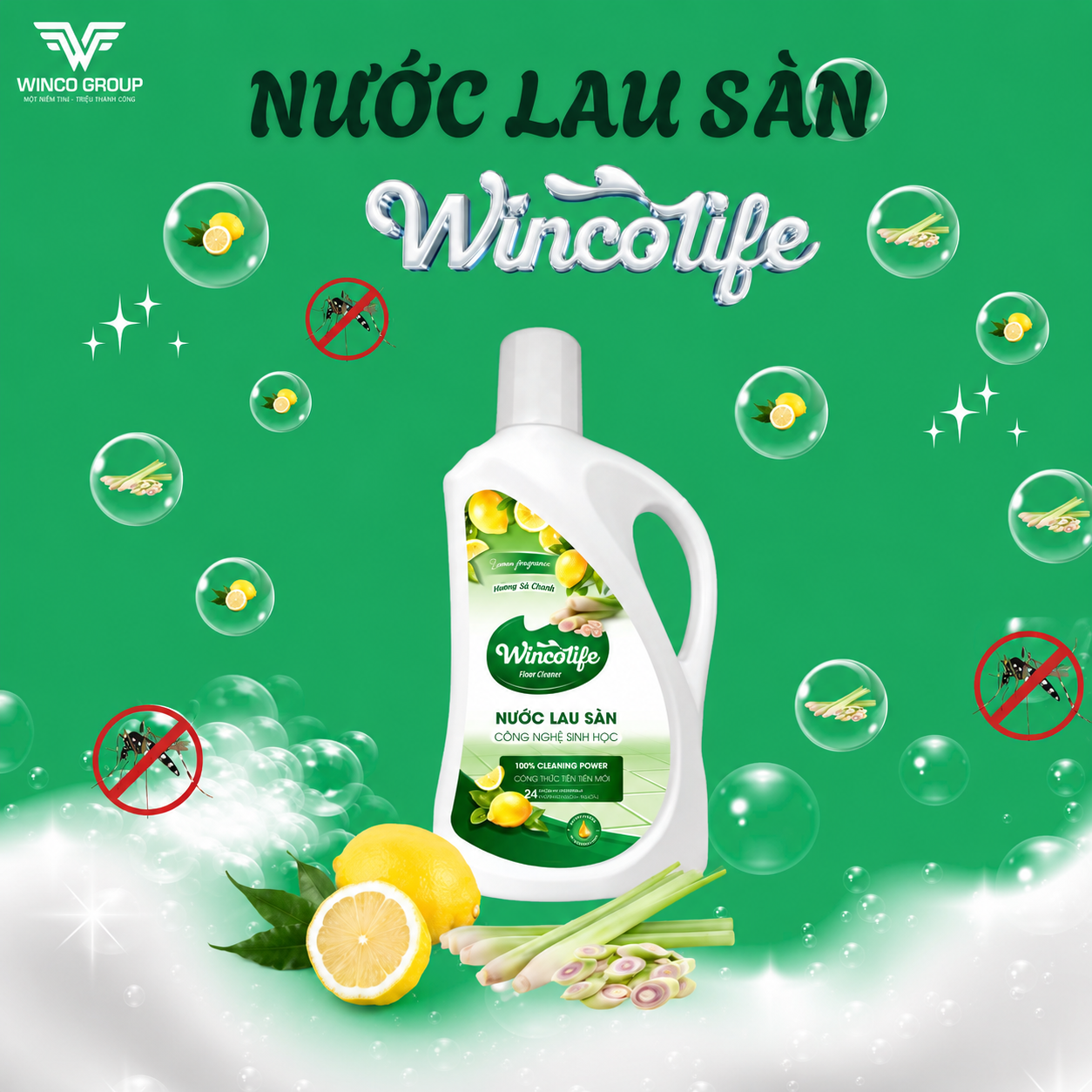 NƯỚC LAU SÀN CAO CẤP