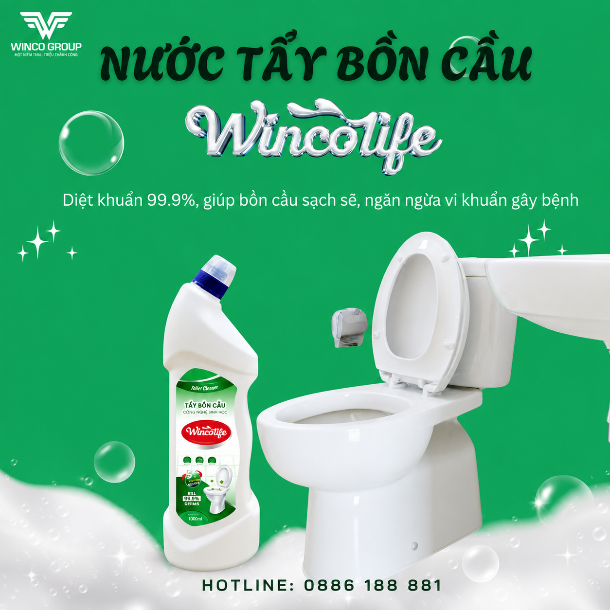 TẨY RỬA BỒN CẦU