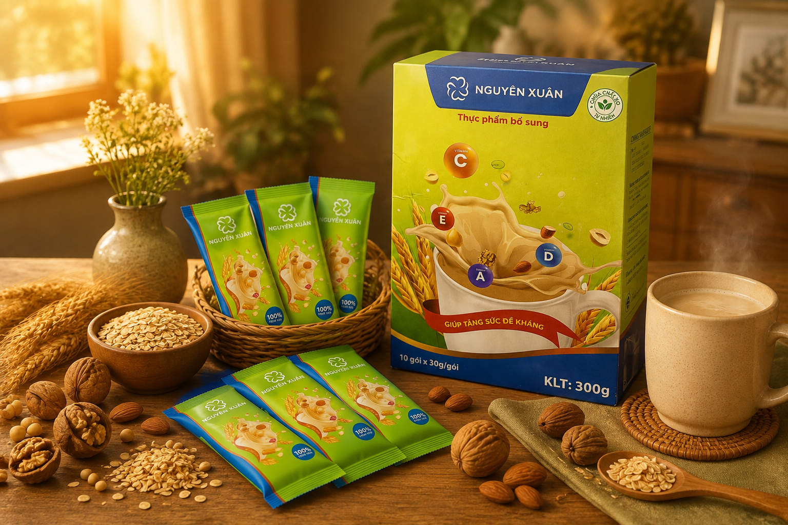 Sữa hạt gói 300gr